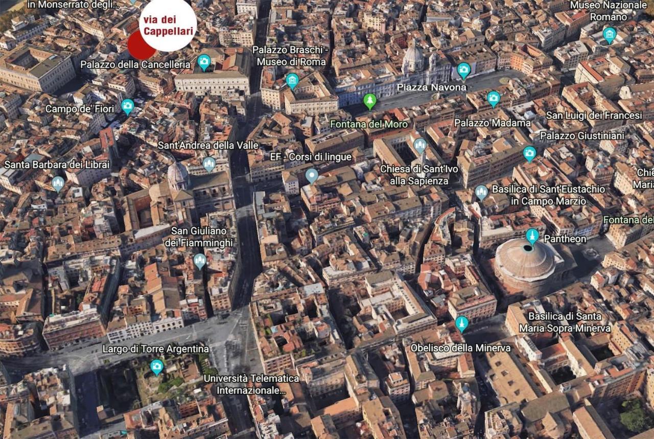 Delizioso Appartamento A Campo De' Fiori Rom Exteriör bild